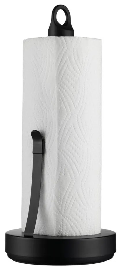 Čierny stojan na papierové utierky Blomus Loop