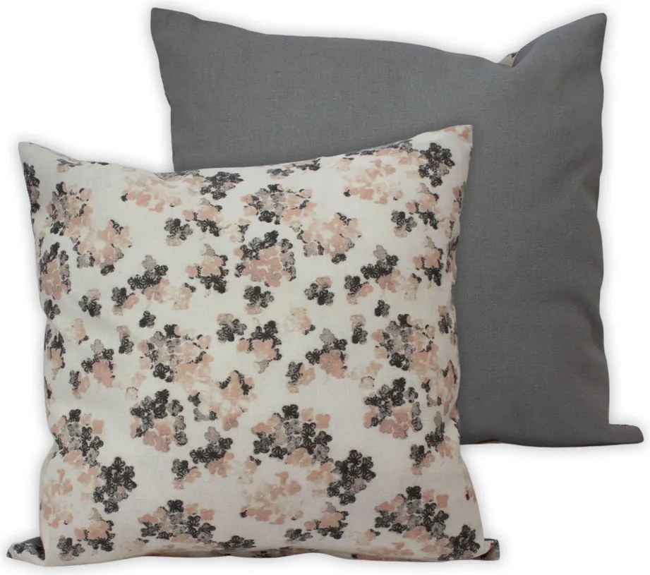 HOME ELEMENTS Obliečka na vankúš 40 x 40 cm, Kvety