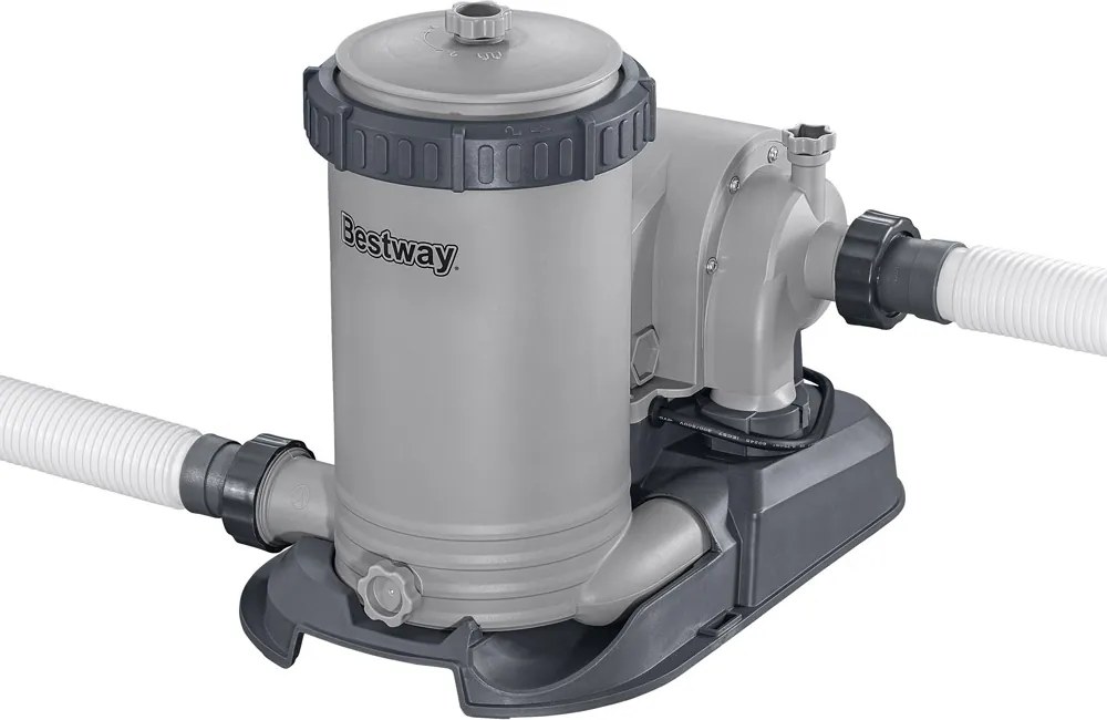Bazén Bestway s rámom 610x366x122, 10 v 1, rebrík s pumpou + LED 56719