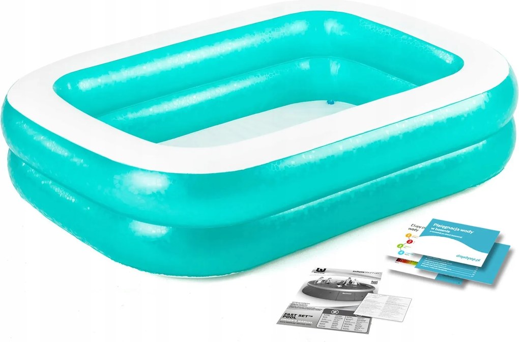 Veľký Nafukovací Záhradný Bazén Záhradný Bazén Pre Deti 201 x 150 x 51 cm Bestway