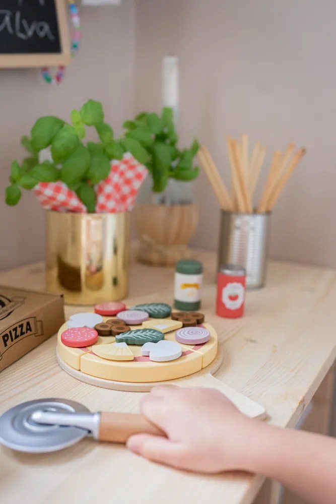 Drevená pec na pizzu pre deti – Jabadabado