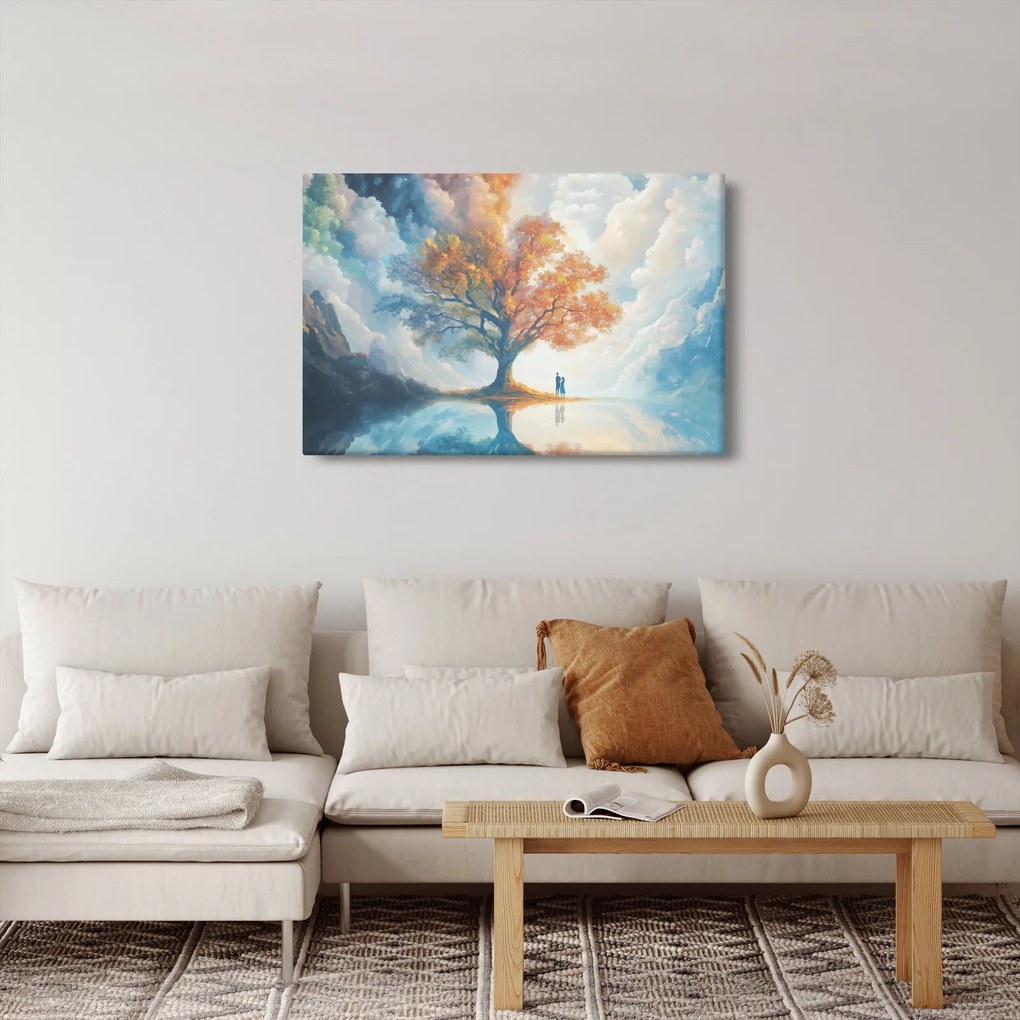Obraz – Strom života a lásky (90x60 cm)
