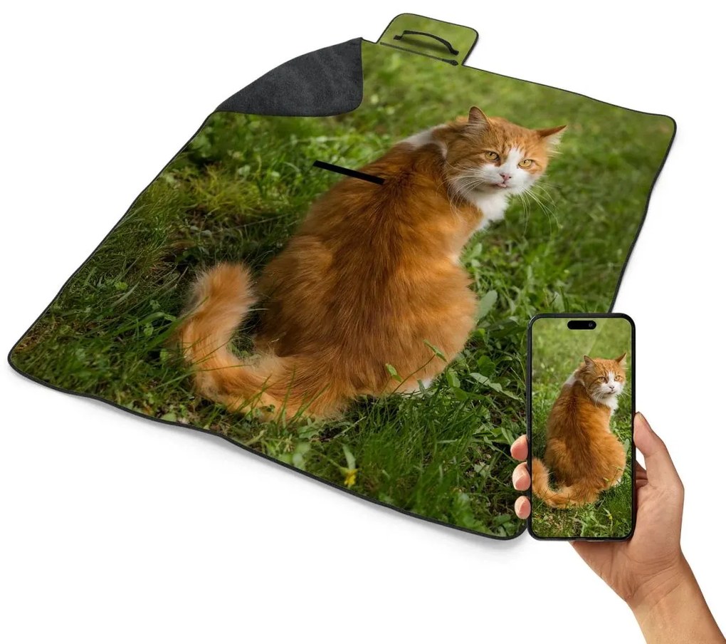 Plážová deka s vlastnou potlačou