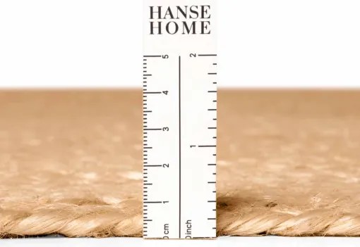 Koberec Hanse Home Jute Braided Rangpur naturálny / zlatý ovál