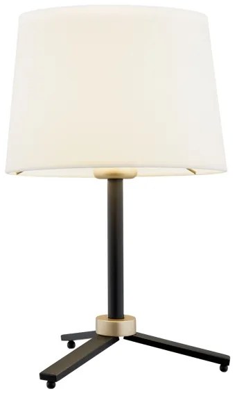 Argon 8319 - Stolná lampa CAVALINO 1xE27/15W/230V 39 cm krémová/čierna