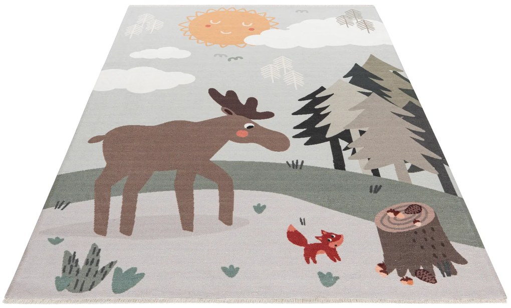 Obsession, Kusový koberec My Greta 627 Moose, 115x170, viacfarebná, detská izba