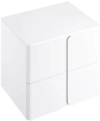 Kúpeľňová skrinka nízka RAVAK Balance 600 biela
