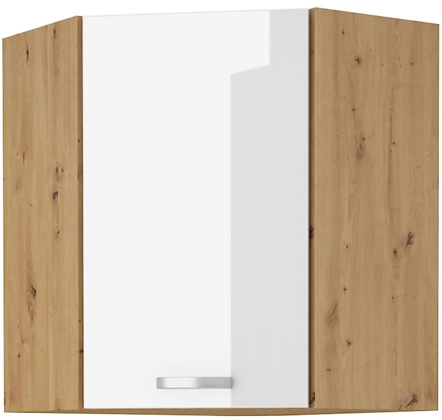 Skrinka do kuchyne ARTISAN biely 60X60 GN-72 2F (45°)