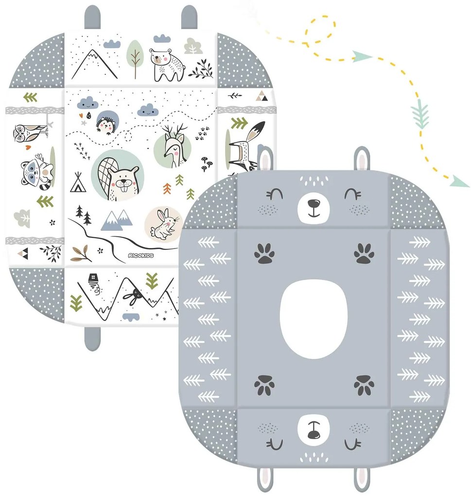 Edukačná podložka 110 x 100 cm Ricokids 7350 - králik