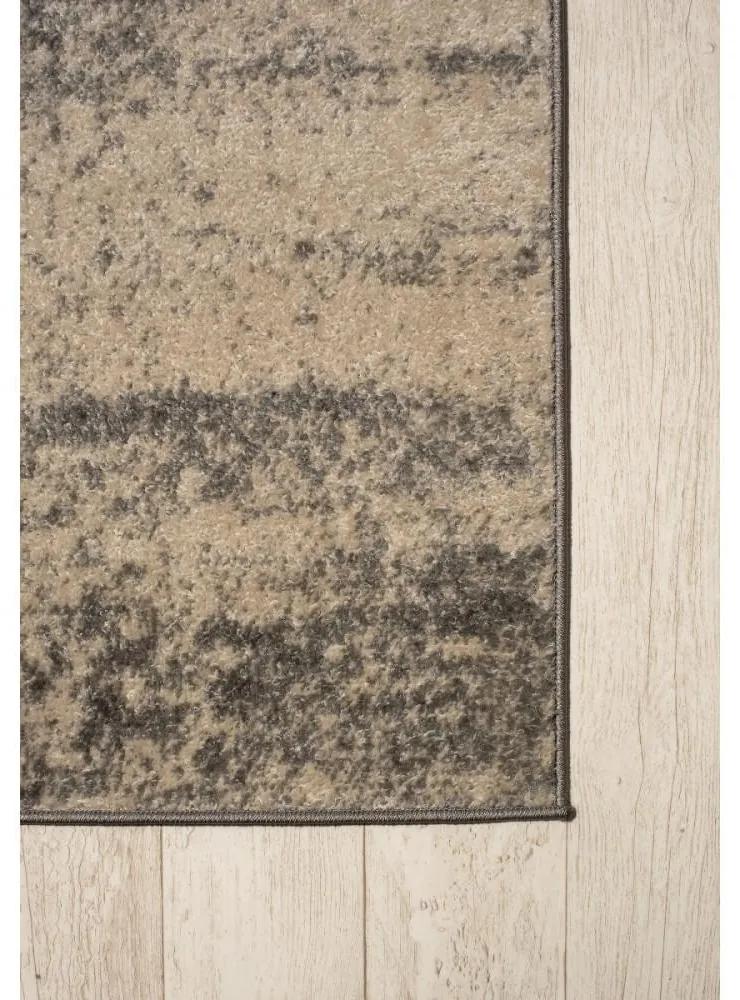 Kusový koberec Calif sivooranžový 80x250cm