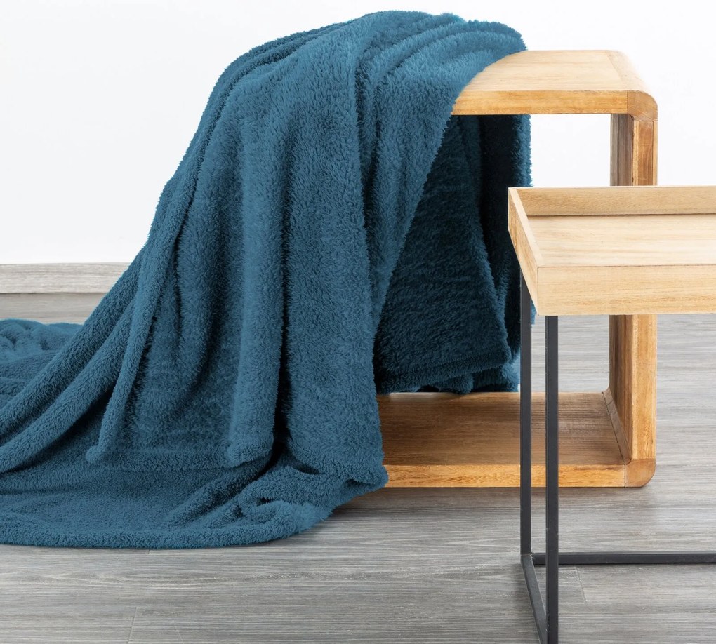 DEKA Z MIKROFLANELU LORI 200X220 CM TYRKYSOVÁ