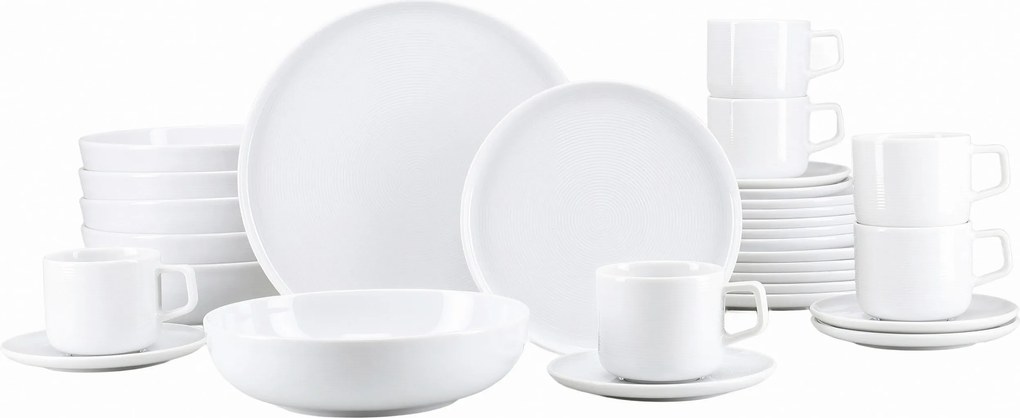 XXXLutz KOMBINOVANÝ SERVIS Session White 30-dielne Creatable - Online Only bytové doplnky - 007768075202