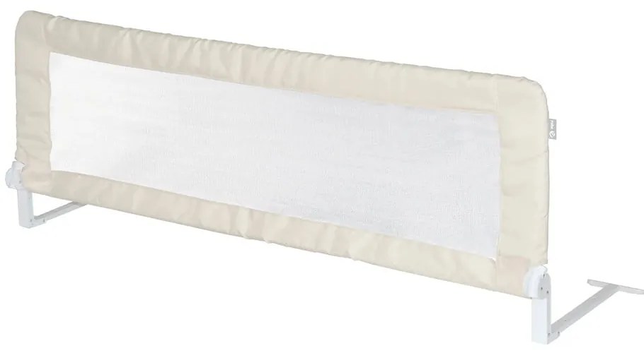 Bielo-béžová zábrana na posteľ 150 cm – Roba
