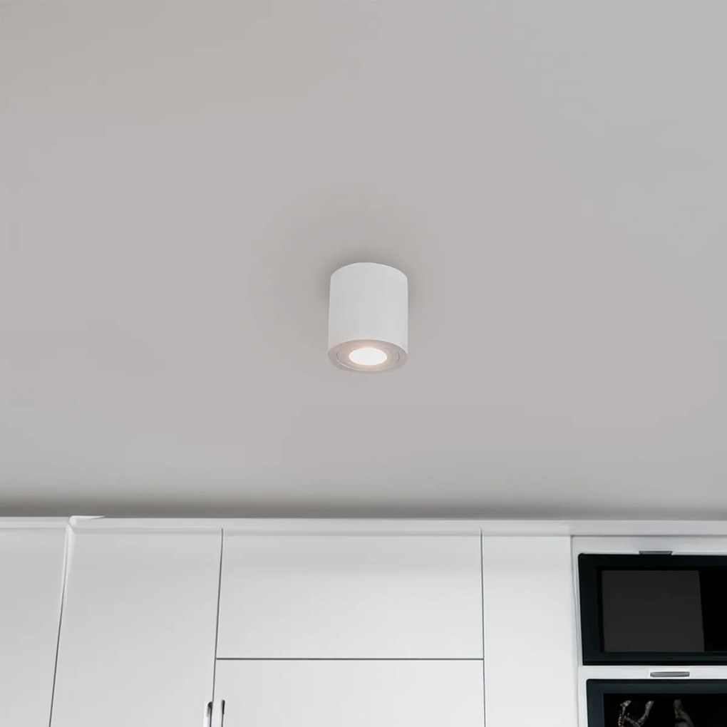 Moderné okrúhle kúpeľňové bodové svetlo biele - Capa