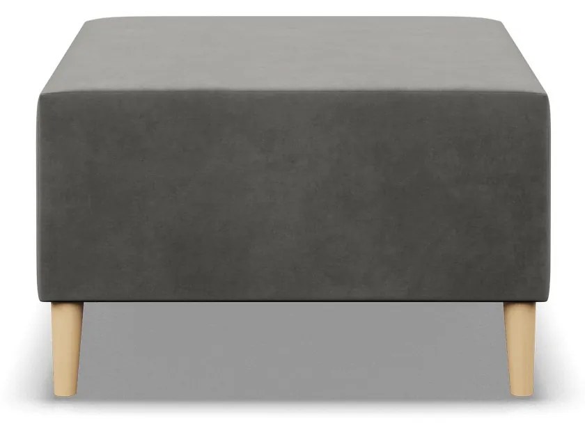 Podnožka ETNA - Kronos 70 x70 cm Sivá I