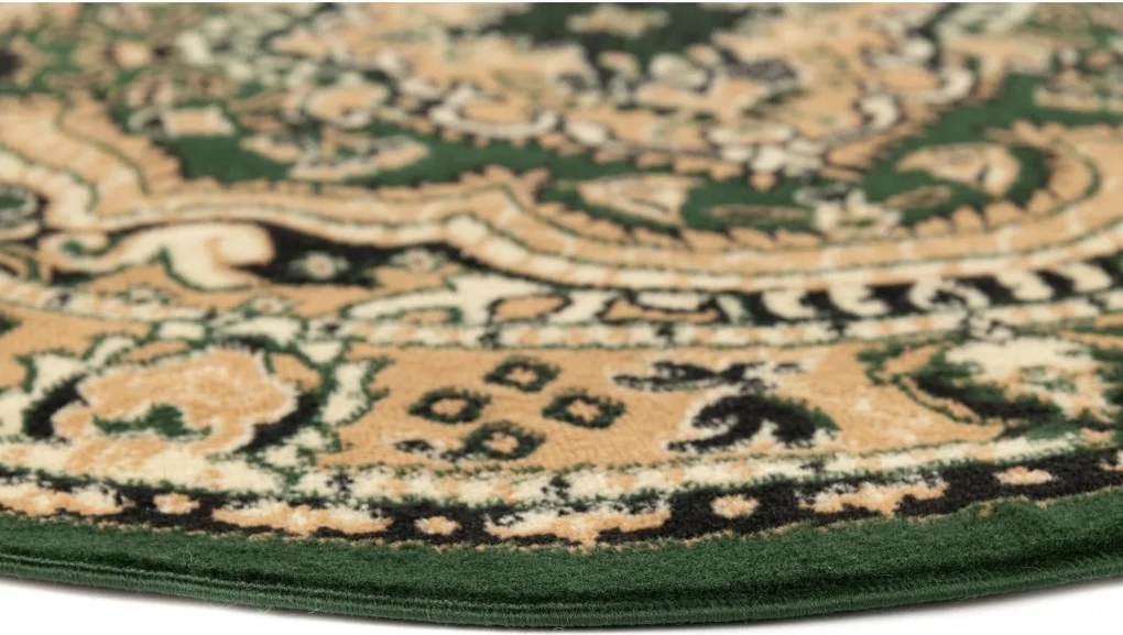 TA Koberec E951A ZELENÝ ATLAS PP KOLESO Rozmer: 200x200 cm