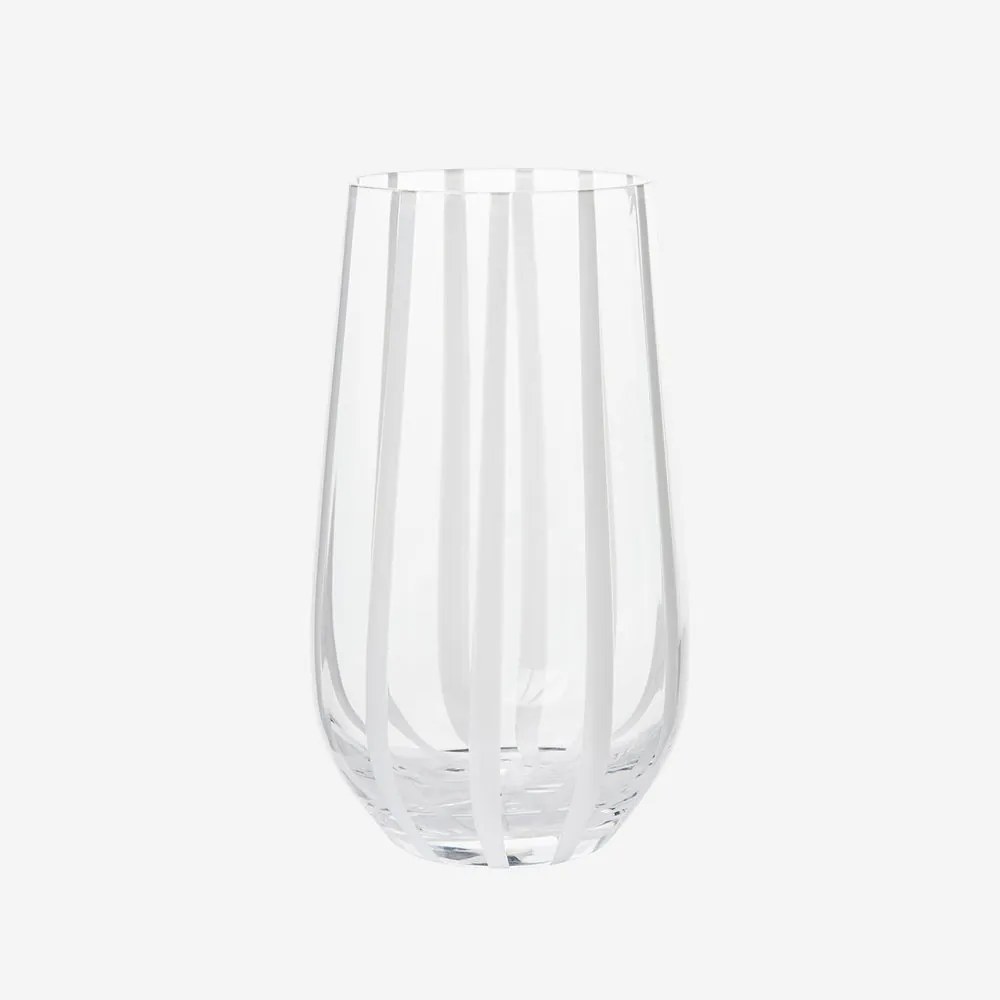 Broste Copenhagen Pohár Stripe s prúžkami 550ml väčší