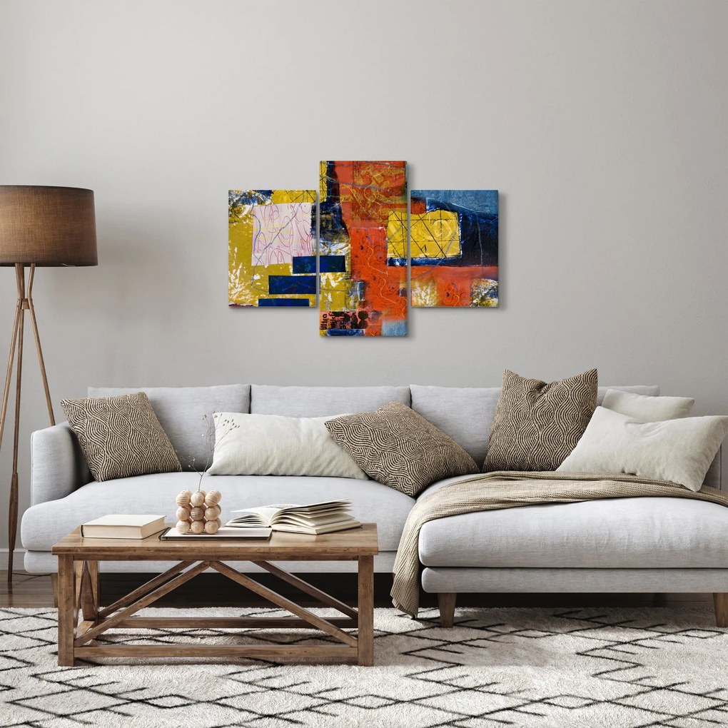 Obraz - Abstrakcia (90x60 cm)