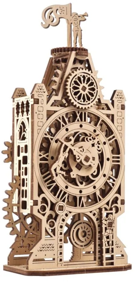 Ugears 3D puzzle Hodinová veža 44 ks