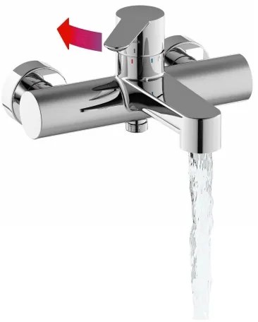 Ravak X070115 - Vaňová batéria PURI lesklý chróm