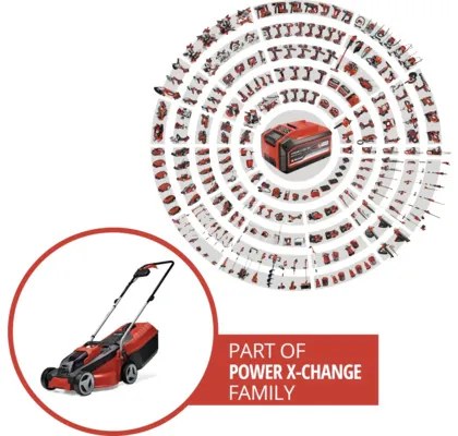 Aku kosačka Einhell Power X-Change GE-CM Li vr. 2 ks aku a nabíjačky