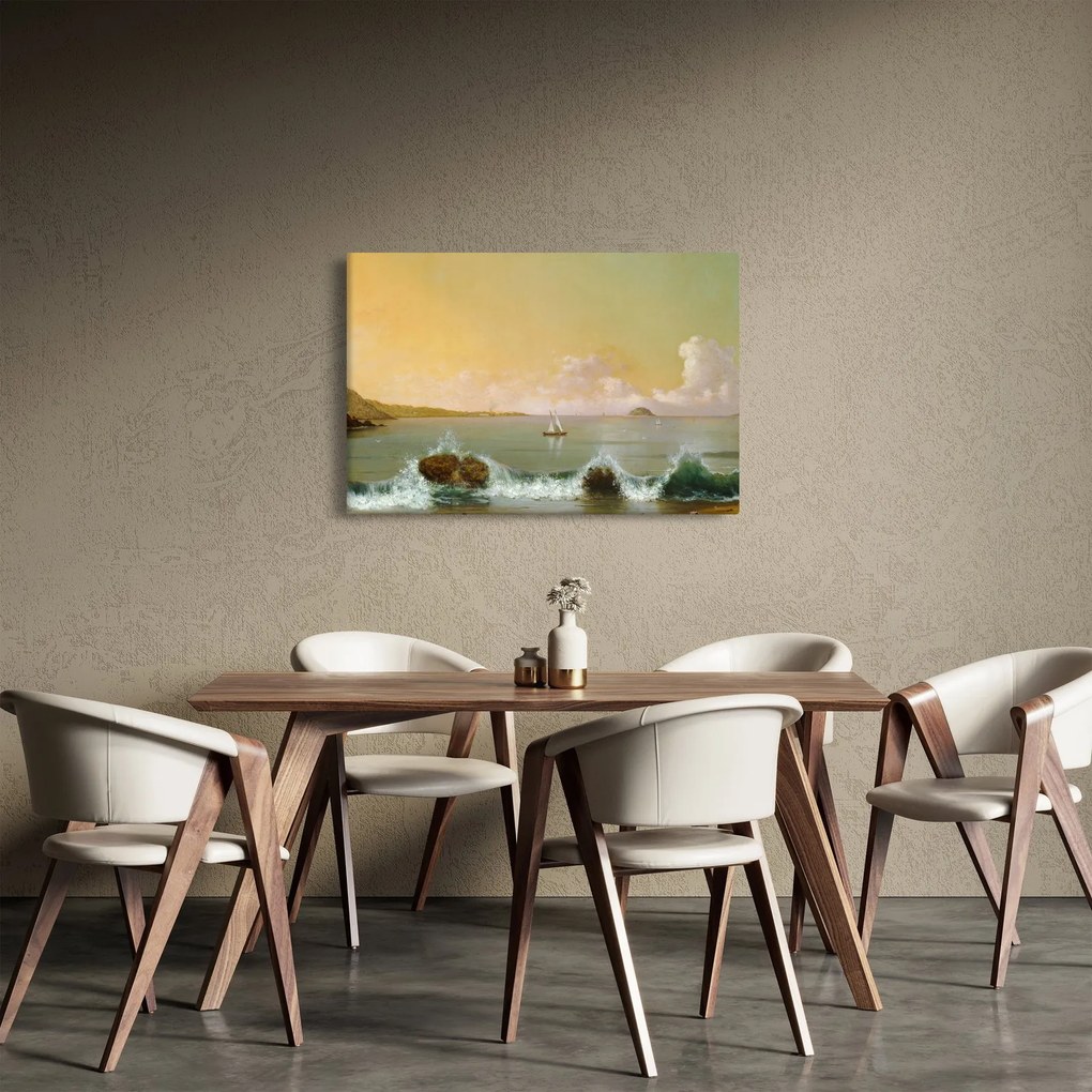 Obraz - Martin Johnson Heade, Rio de Janeiro Bay, reprodukcia (90x60 cm)