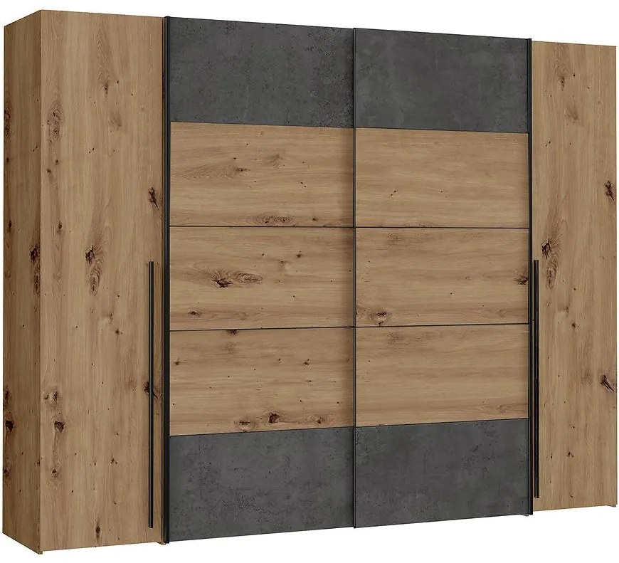 Skriňa Narago 3 270 NRGS82511-C752 Dub Artisan/Betón