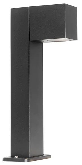 Priemyselná vonkajšia stojaca lampa čierna 35 cm IP44 - Baleno