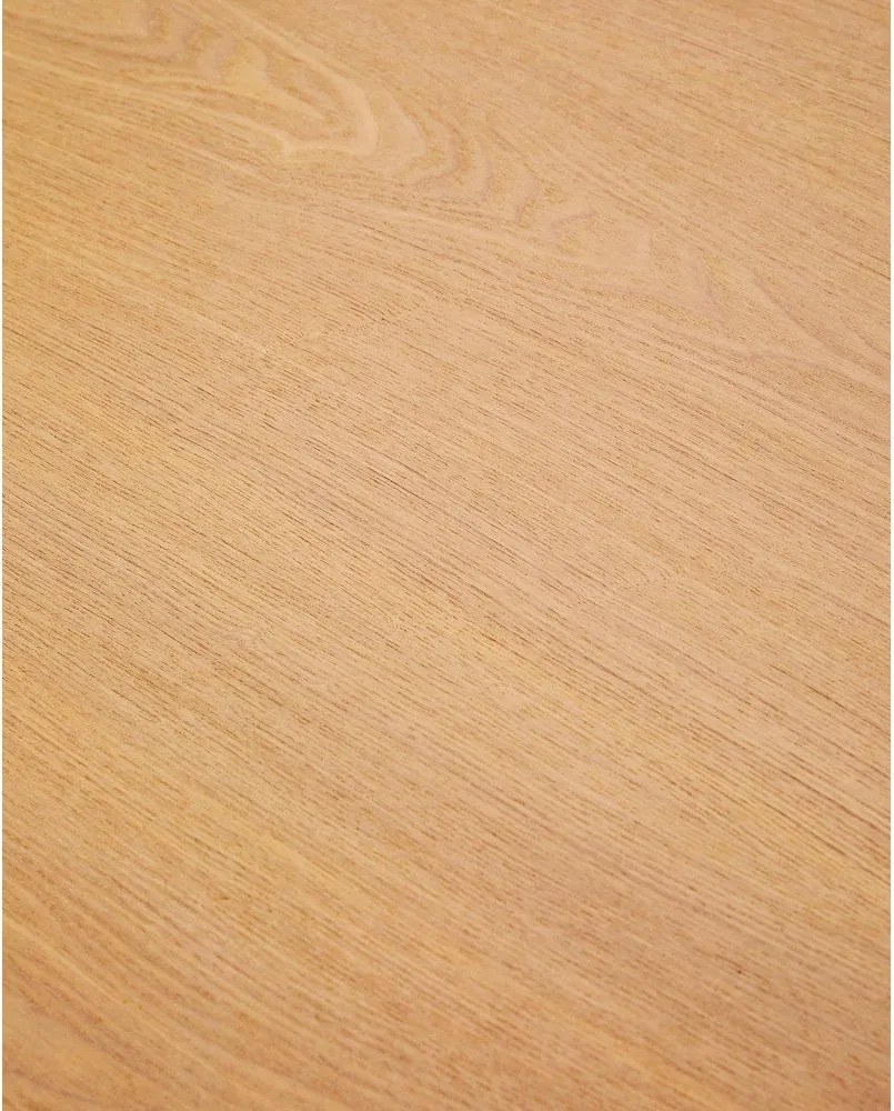 Okrúhly jedálenský stôl v dekore jaseňa ø 110 cm Indara – Kave Home