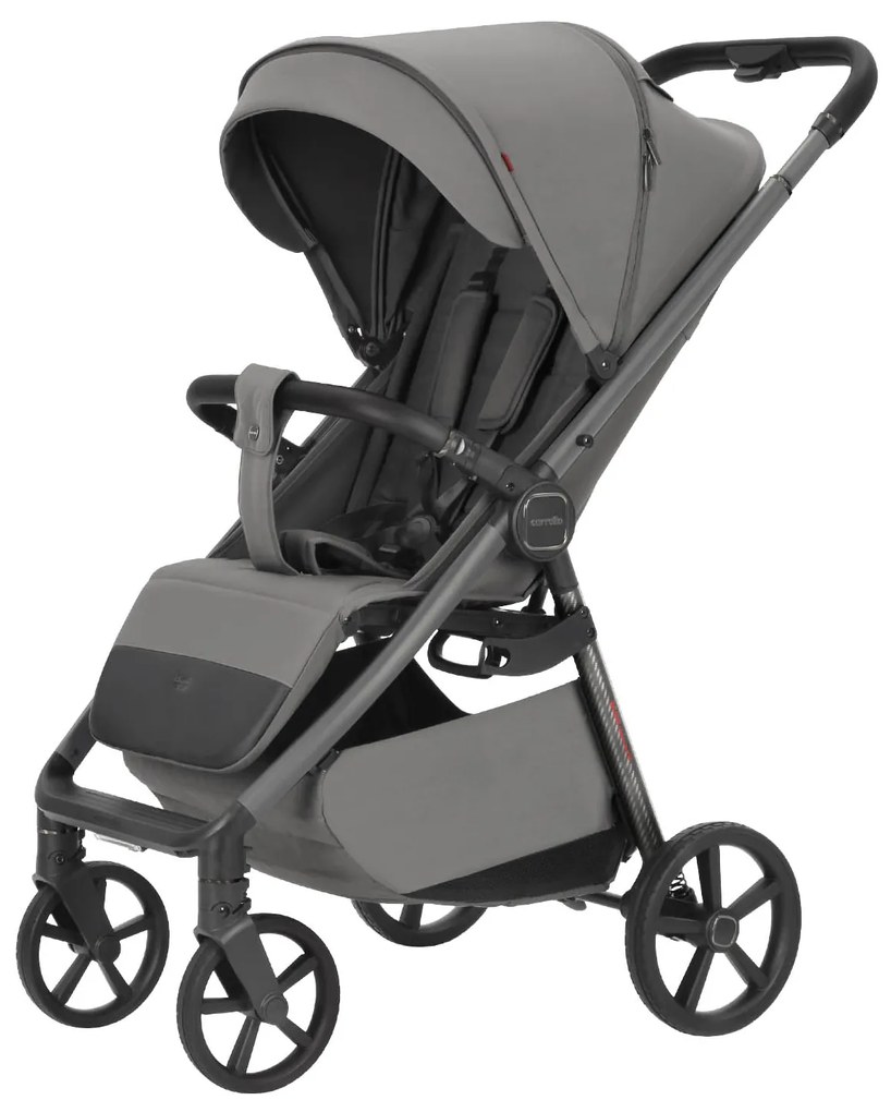 Detský kočík Carrello Bravo Carbon CRL-5530 Extreme Grey