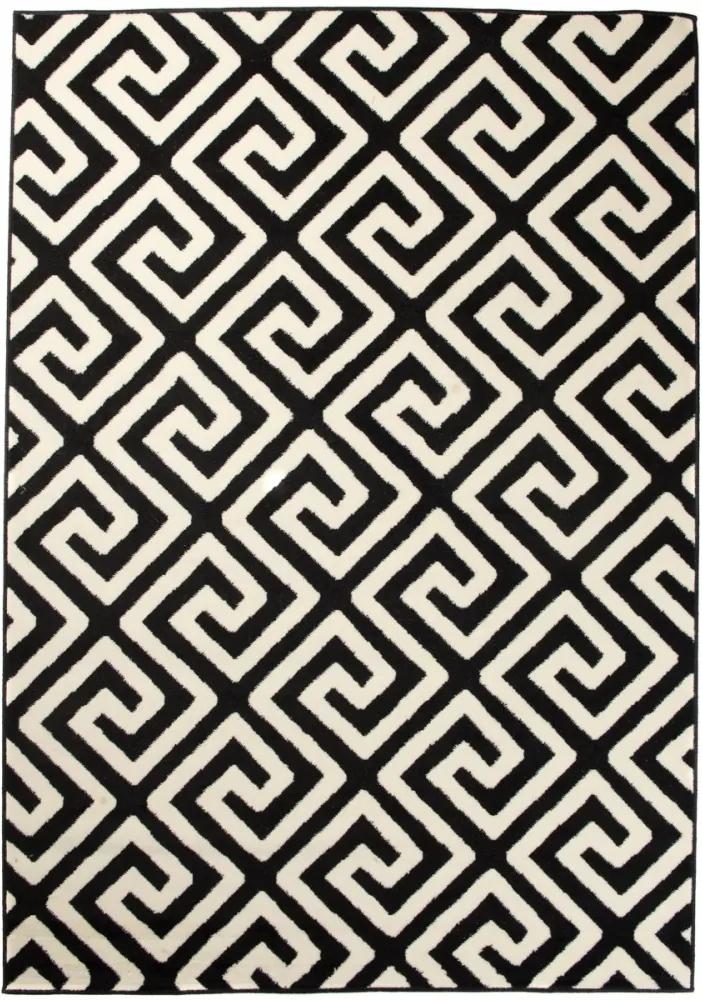 Kusový koberec PP Harold čierny, Velikosti 80x150cm