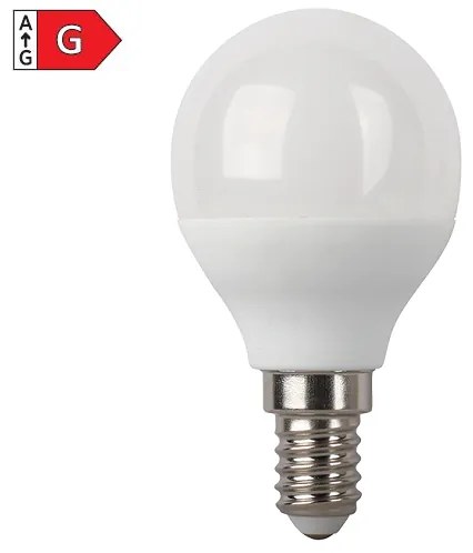 Diolamp SMD LED žiarovka matná Ball G45 5.5W/230V/E14/6000K/415Lm/230°/Dim