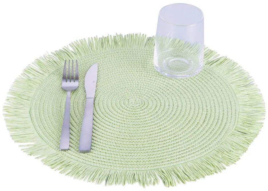 Papierové prestieranie 4 ks ø 38 cm Shades of Greenery – Villa d'Este