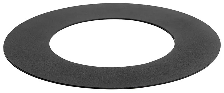 Čierny výplňový krúžok pre zapustené bodové svetlá 7,5 - 13 cm - Spacer