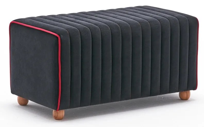 Stolička Mabel Pouf Black