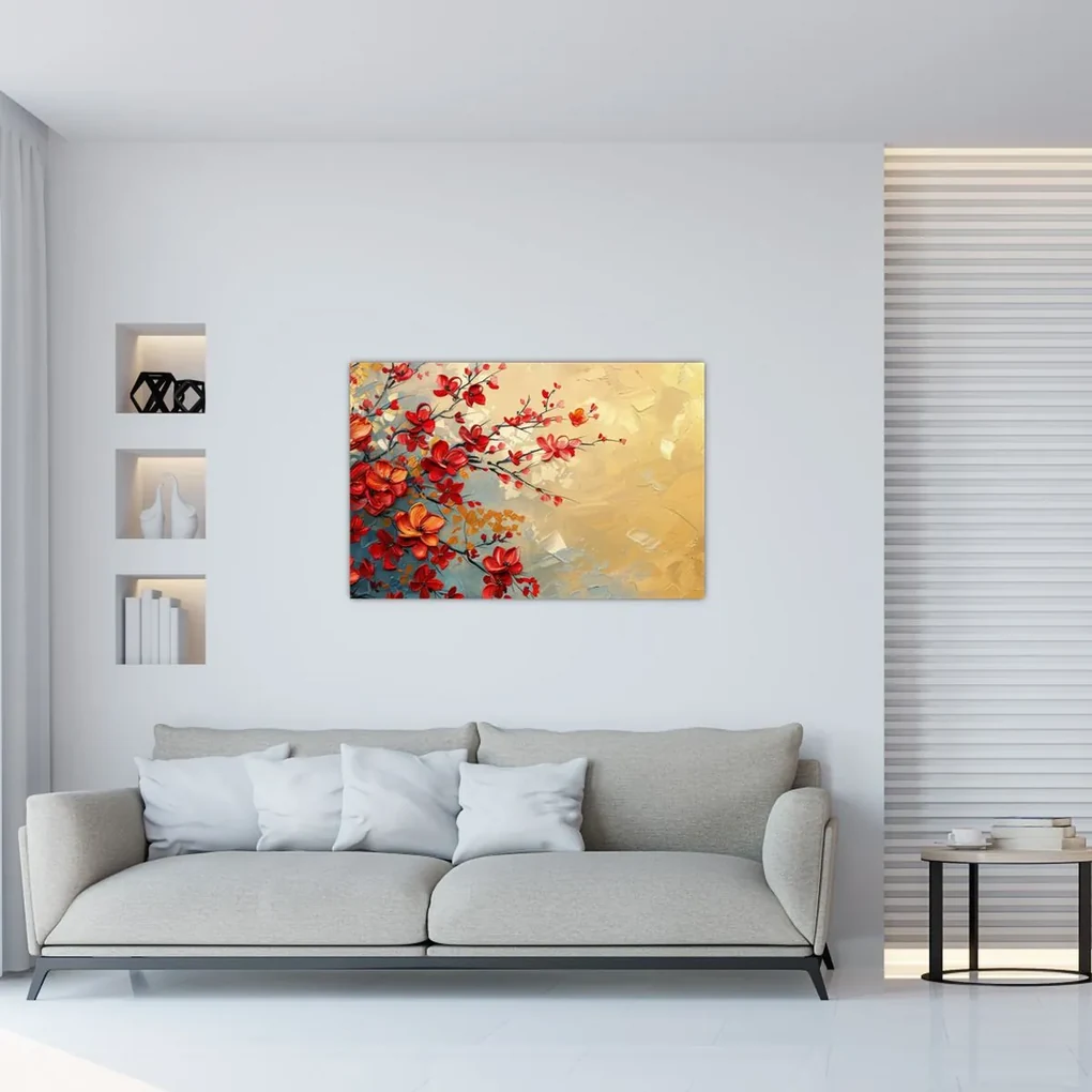 Obraz - Kvitnúci strom (90x60 cm)