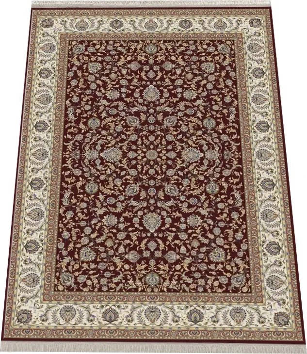 BE Koberec Anatolia Silk 66524 RED – červený obdĺžnikový Rozmer: 240x330 cm