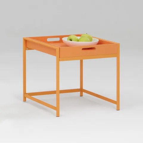 OVN servírovací stolík IDN T640001R oranžový/lamino