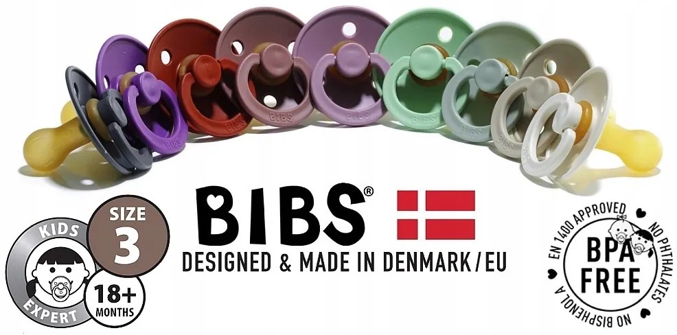 Kaučukový cumlík BIBS Colour 18m+ Farba: tmavozelená