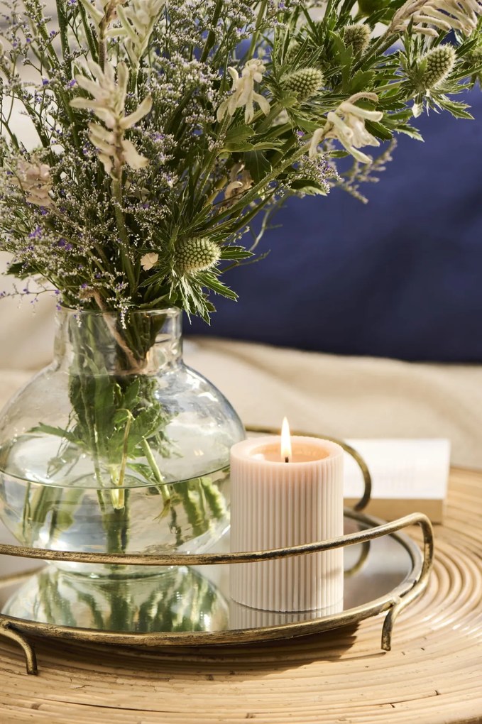 Ib Laursen Sviečka Grooved Linen