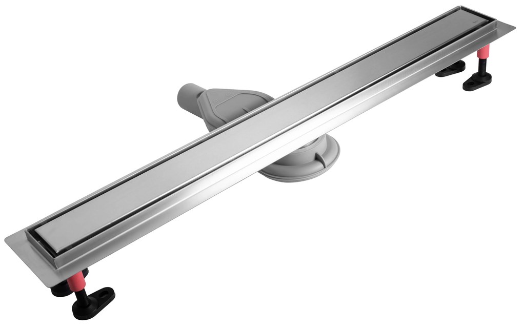 Rea NEOX Superflow, odtokový sprchový žľab 90 cm, brúsená oceľ, REA-G2708