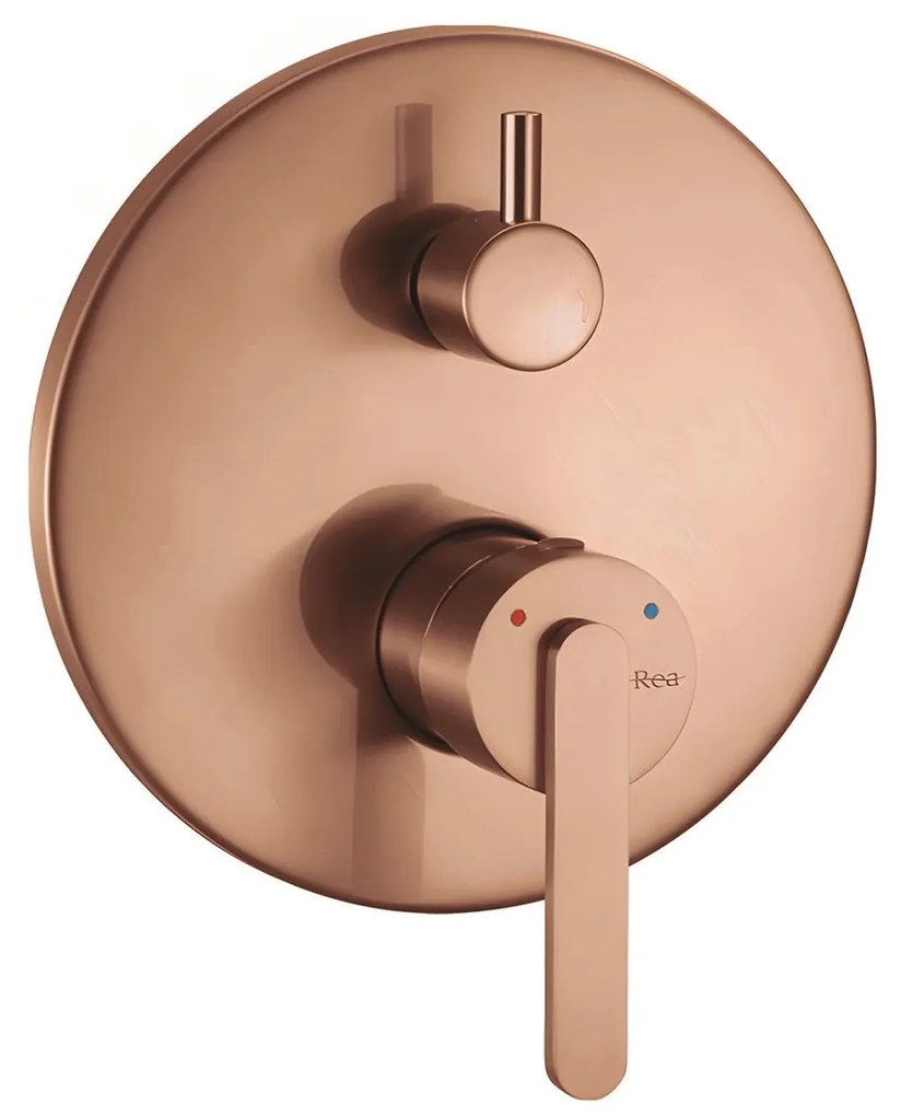 Rea Ontario, podomietková sprchová súprava s BOX montážnym systémom, medená matná, REA-P5650