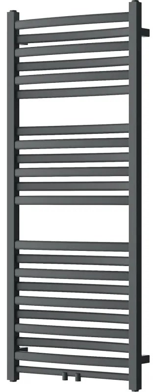 Mexen, Mexen Zing kúpeľňový radiátor 1200 x 500 mm, 513 W, antracit - W128-1200-500-00-66