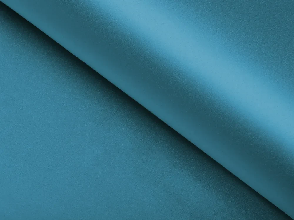 Biante Saténový behúň na stôl polyesterový Satén LUX-033 Petrolejovo modrý 45x180 cm