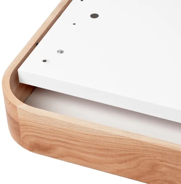 Stropné svietidlo OAK SQUARE 4xE27/15W/230V 45x45 cm dub