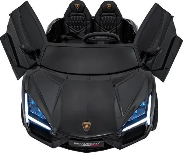 Elektrické autíčko Lamborghini Revuelto XL STRONG čierne