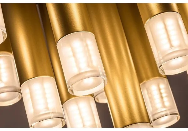 Rabalux 71355 - Stropna svetilka RAMIRA 13xG9/5W/230V zlata