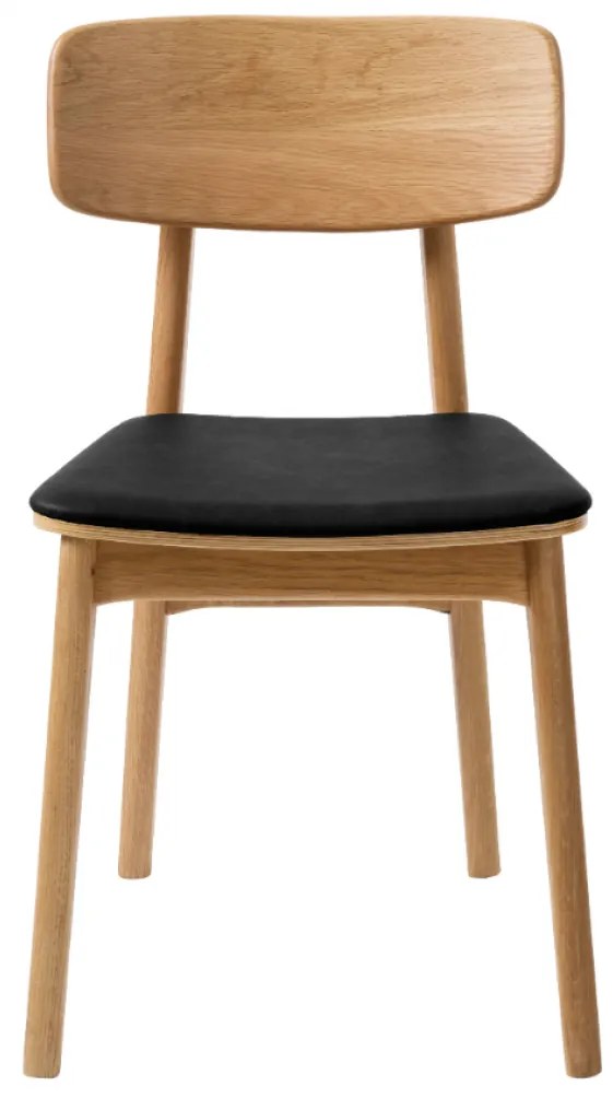 LIVO DREVENÁ STOLIČKA black