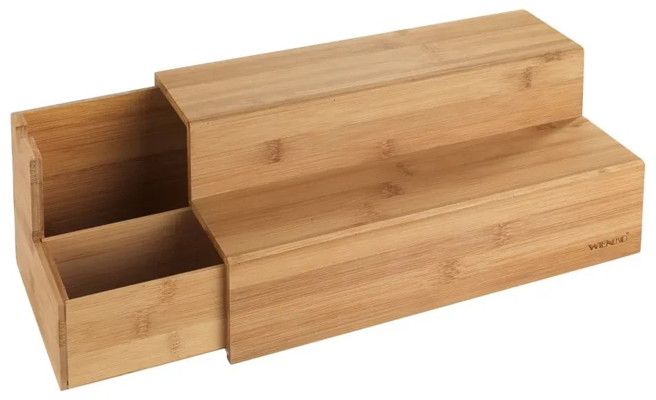 Bambusový stojan na príslušenstvo ku káve a čaju Wenko