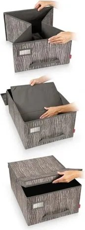 Tescoma krabica na odevy FANCY HOME, 40 x 52 x 25 cm, cappuccino